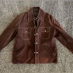 Men’s Suede Leather Jacket